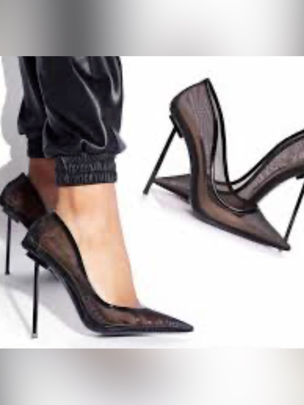 Jessica Rich Black Stiletto  EU35/5 US 👠👠👠